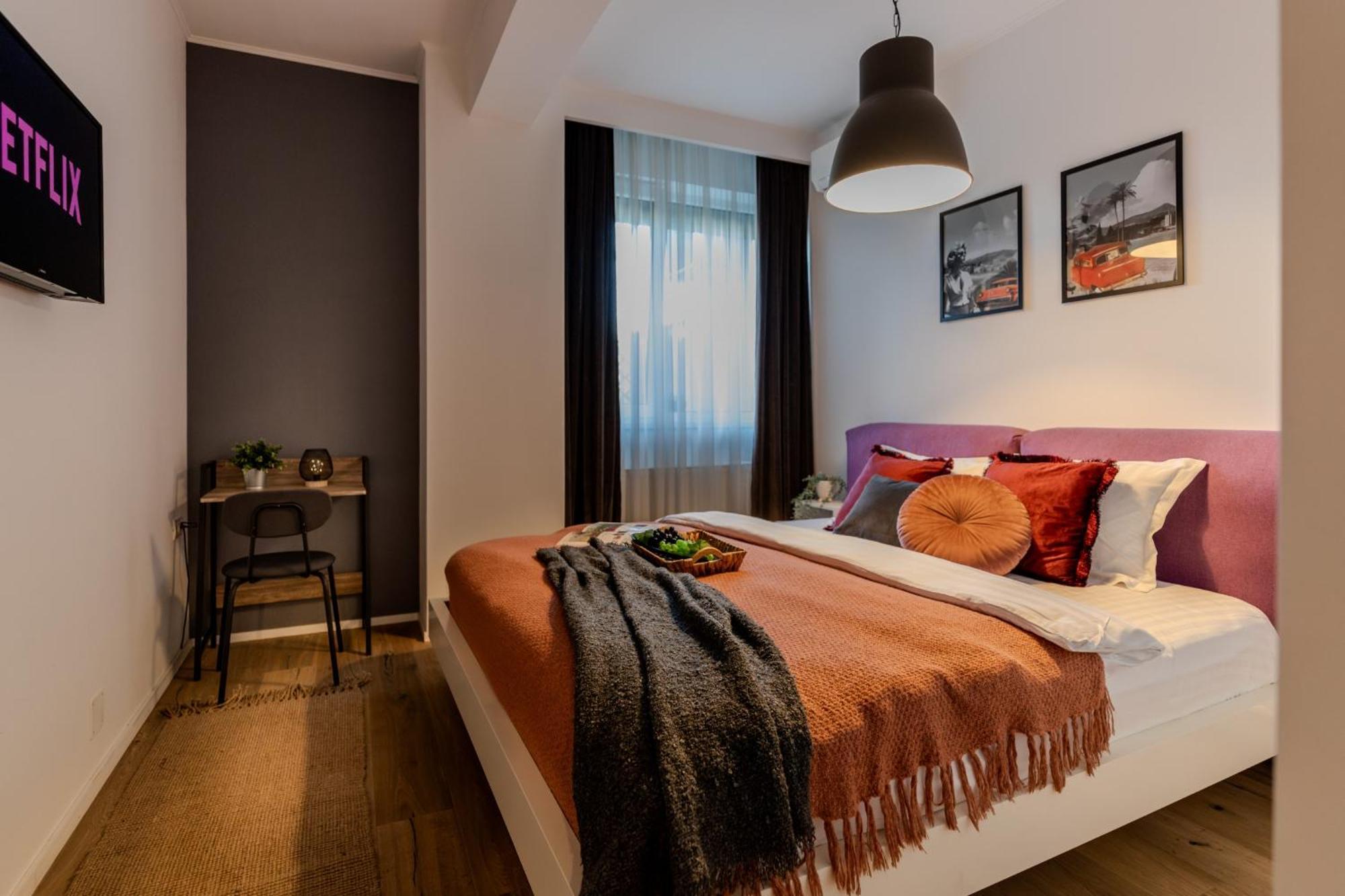 דירה Long Heaven - Comfortable & Spacious In Baneasa *